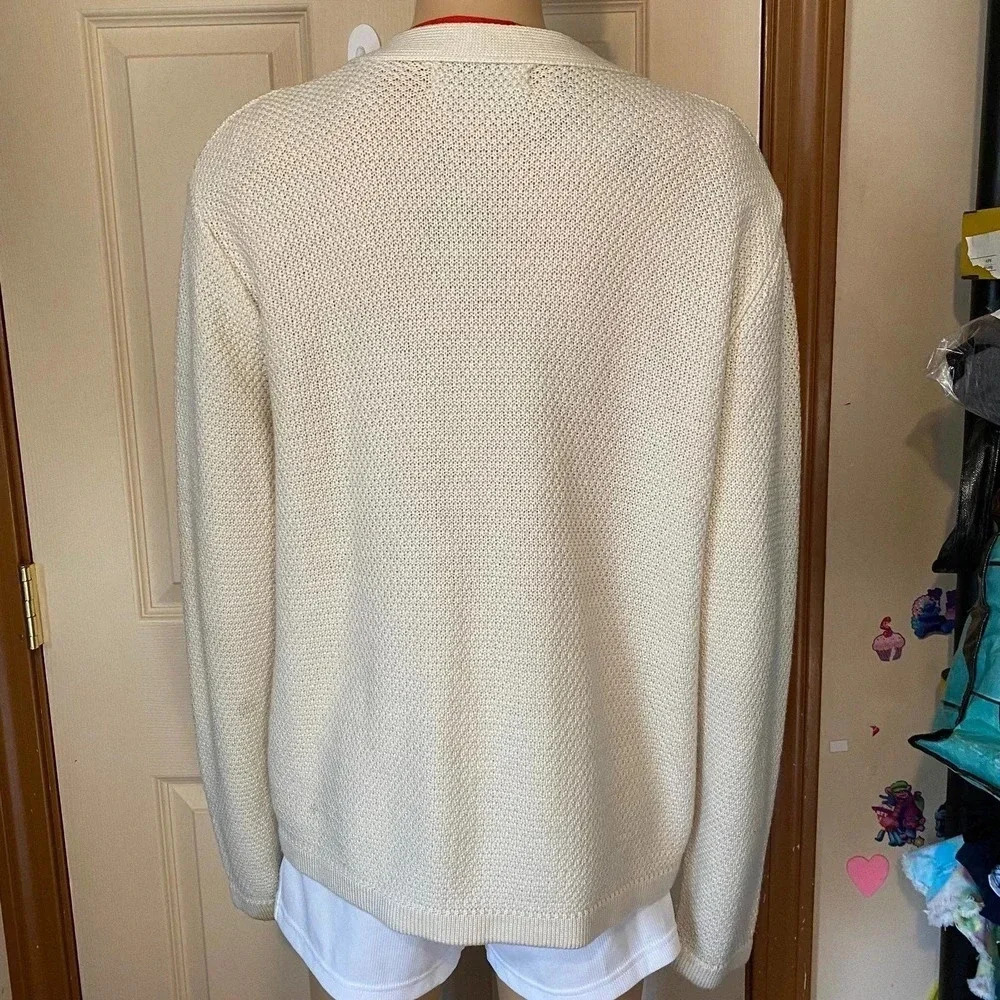 Karen Scott Wool Blend Women Sweater/Cardigan Size M - Picture 2 of 5